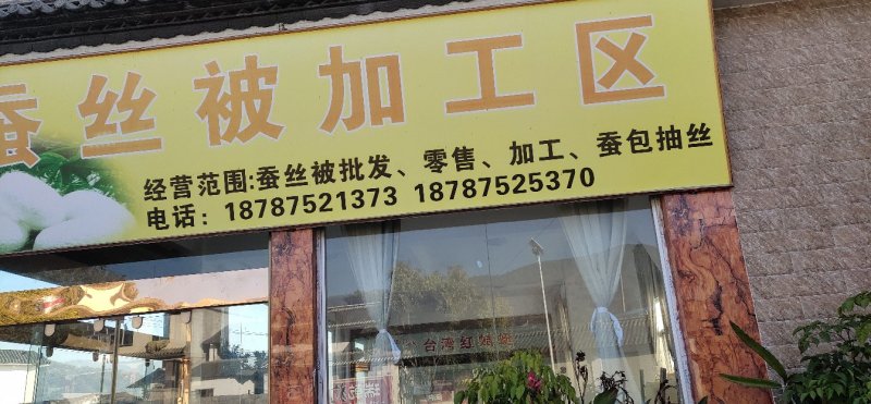 云南保山蚕丝被