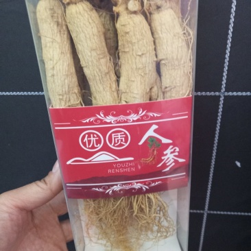 东北人参生晒白参吉林人参东北土特产产地直发