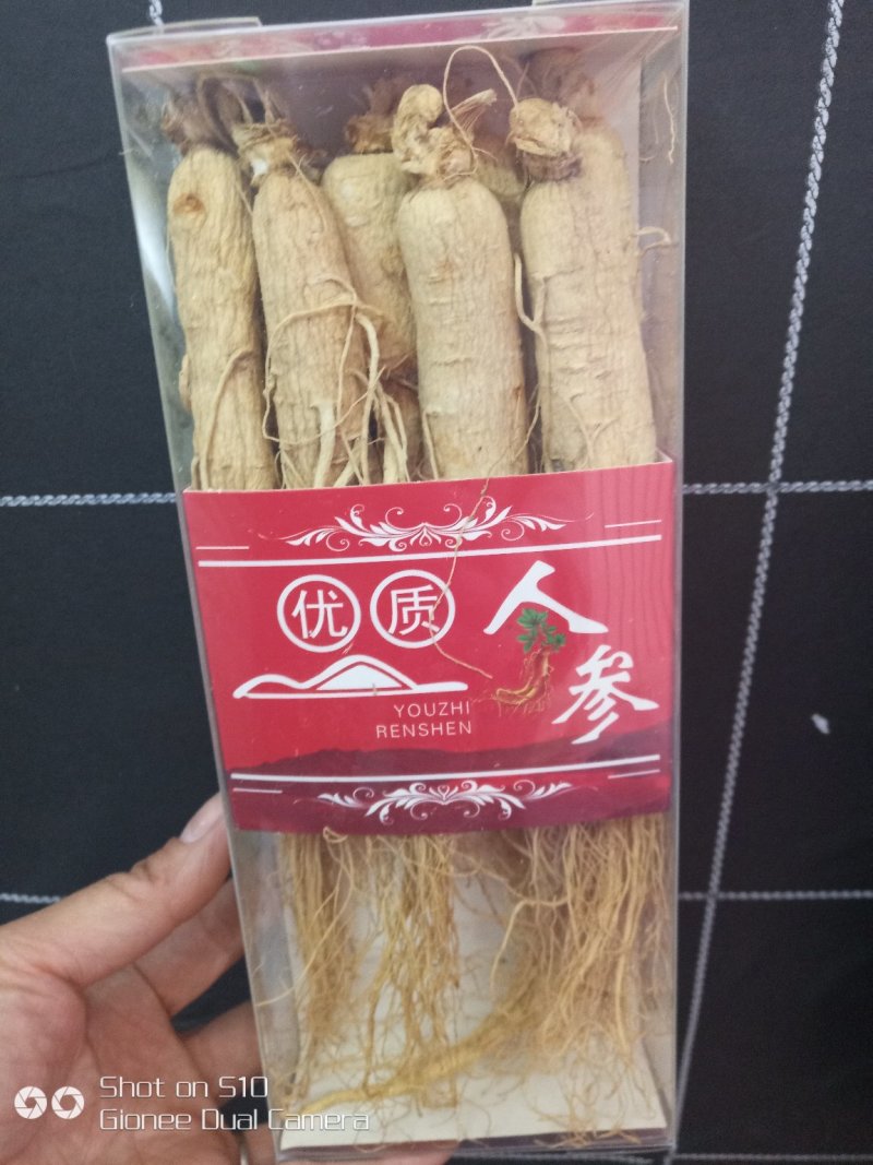 东北人参生晒白参吉林人参东北土特产产地直发