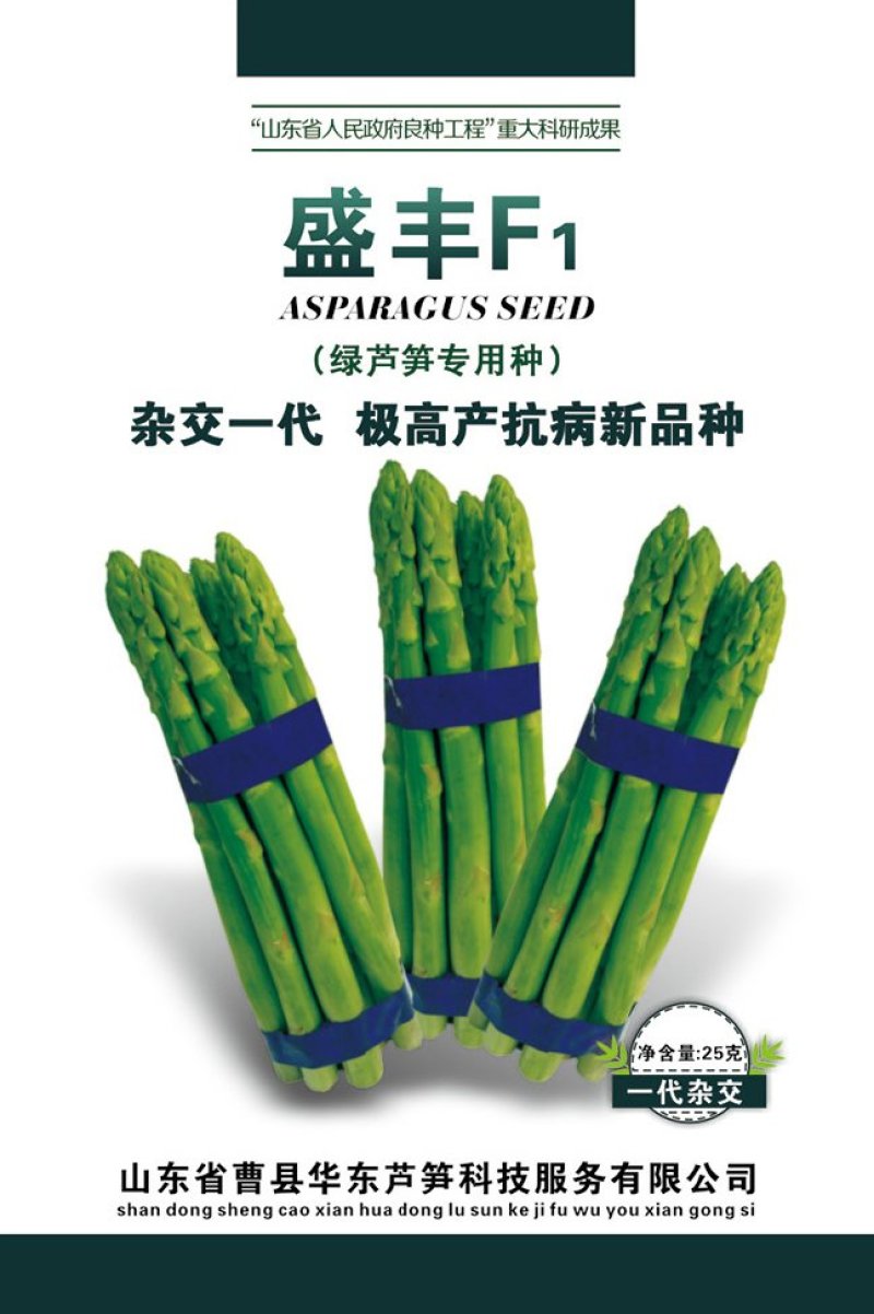 【荐】半年采收粗大芽多高产芦笋苗盛丰一代芦笋苗