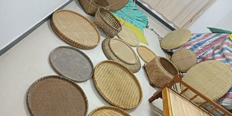 竹编簸萁