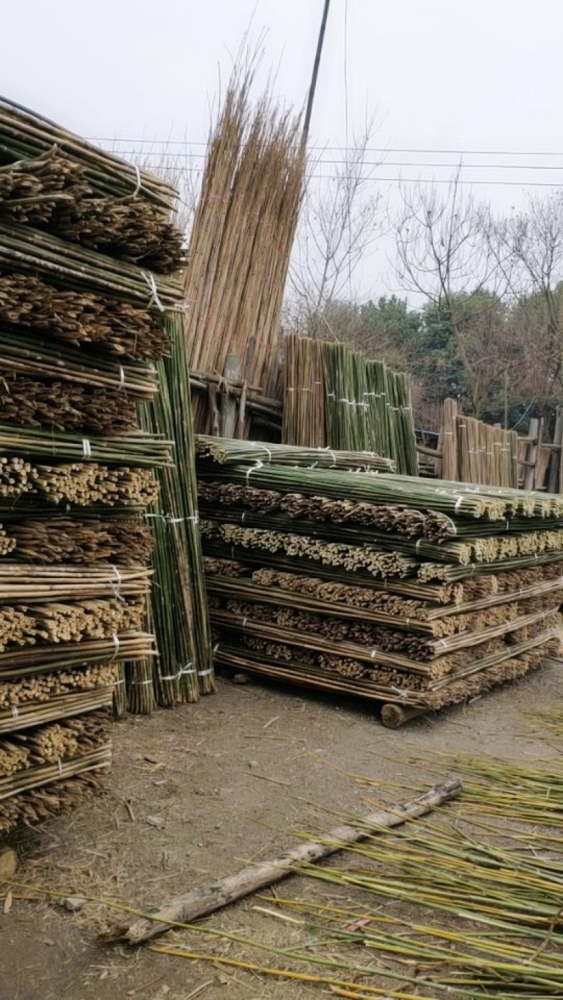竹竿丶竹片丶菜架竹