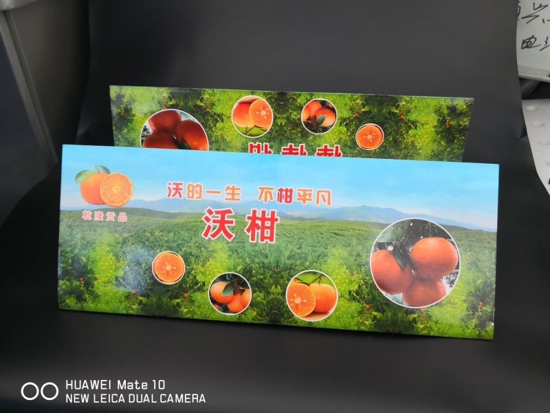 沃柑彩纸，沃柑围框纸，茂谷柑包边纸，