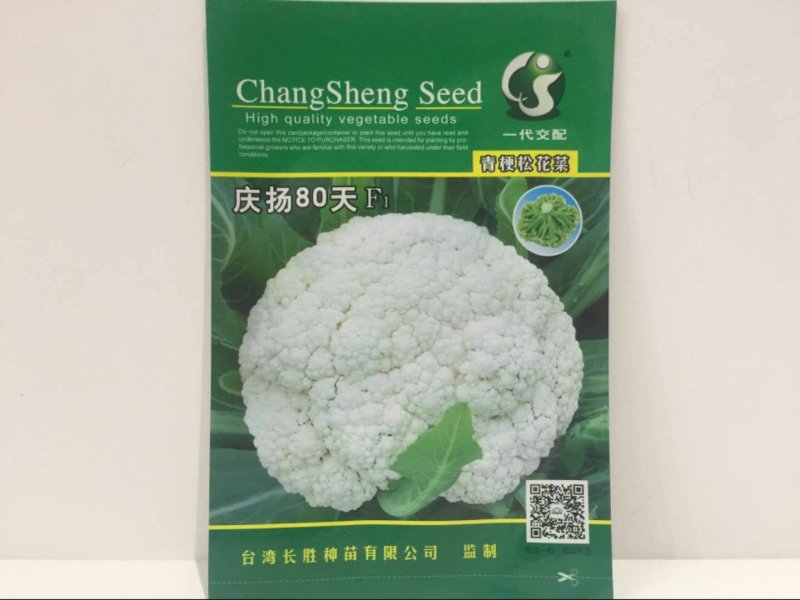 庆杨80天70天有机花菜种子台湾青梗松花菜种子花松花籽
