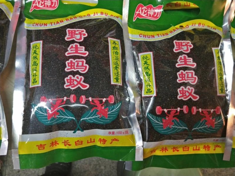长白山小黑蚂蚁免费提供打粉一斤起卖包邮产地直供