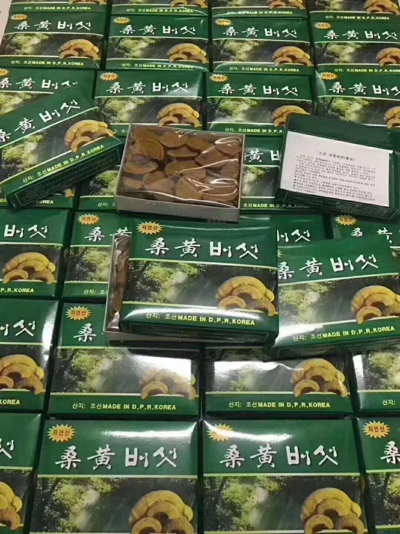 特别推荐，朝鲜桑黄，一盒一斤，一斤起包邮，量大价优