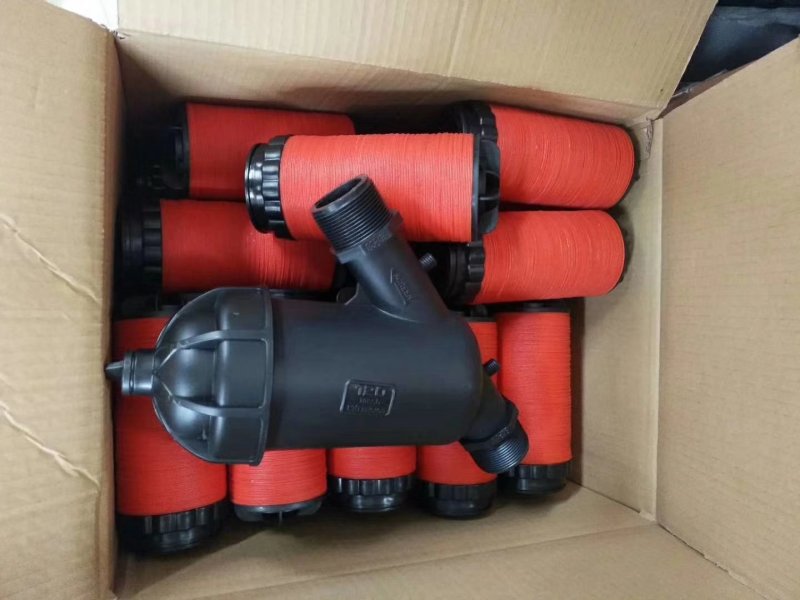 叠片式过滤器农用滴灌喷灌片式碟片过滤器，可拆洗反复使用