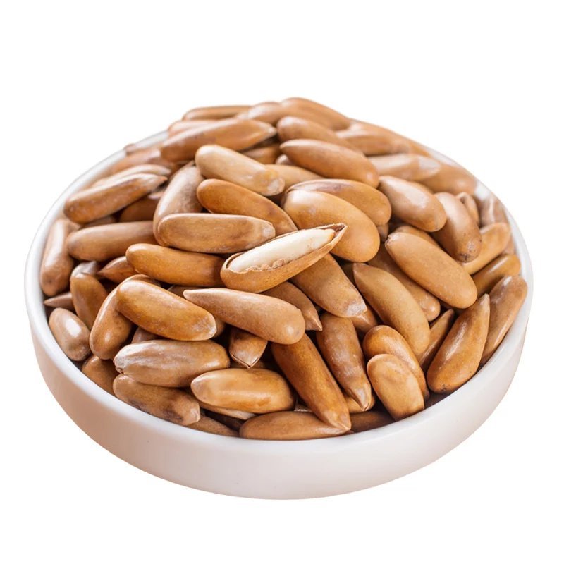 19新货原味薄壳手剥中颗粒巴西松子250g