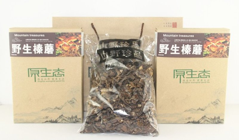 东北野生榛蘑一袋一斤，还有礼盒装