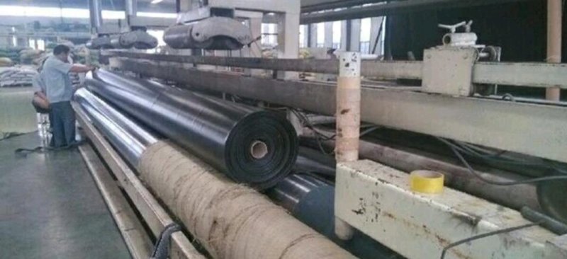 全黑色膜鱼池漏水膜土工膜防水防渗膜全新料抗老化
