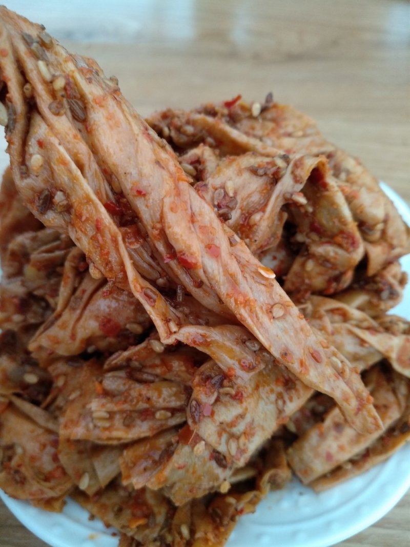 健康的辣条《有机孜然辣豆皮》