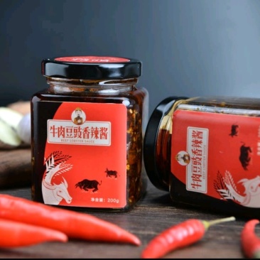 谭八爷牛肉豆豉香辣酱