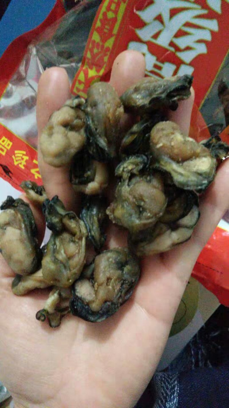 海捕生蚝干天然淡晒中大号一斤140/160头一斤包邮