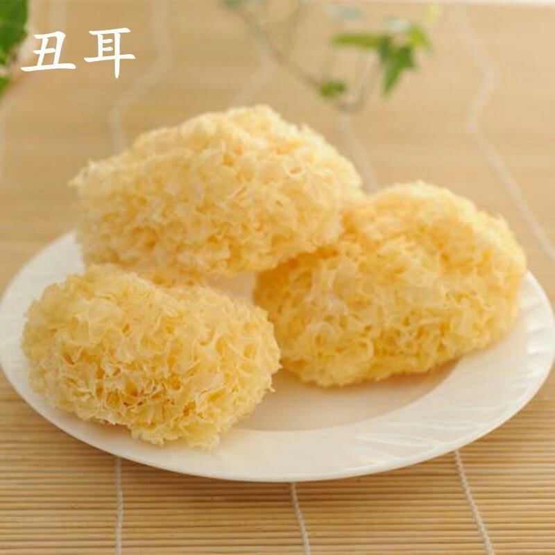 丑耳干货雪耳糯耳农家金银耳天然晒制大朵食用菌