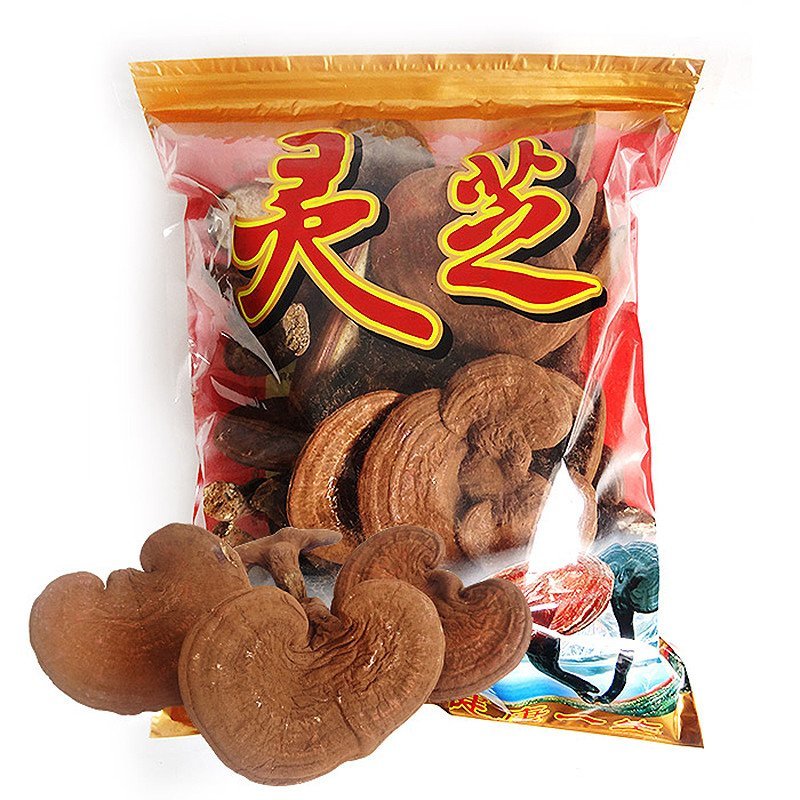 【低价冲量】赤灵芝大片紫灵芝泰山赤灵芝灵芝片长白山灵芝
