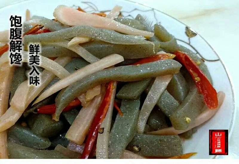 鲜魔芋豆腐，秉承传统，古法制作