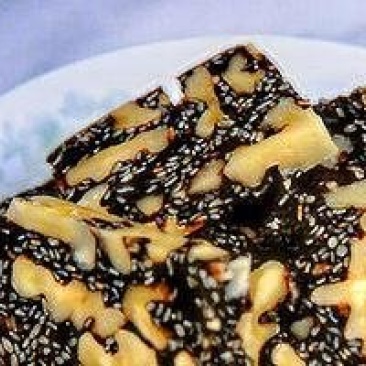 养生炒米糖小米酥芝麻条核桃四合一黑芝麻糖芝麻片糖批发袋装