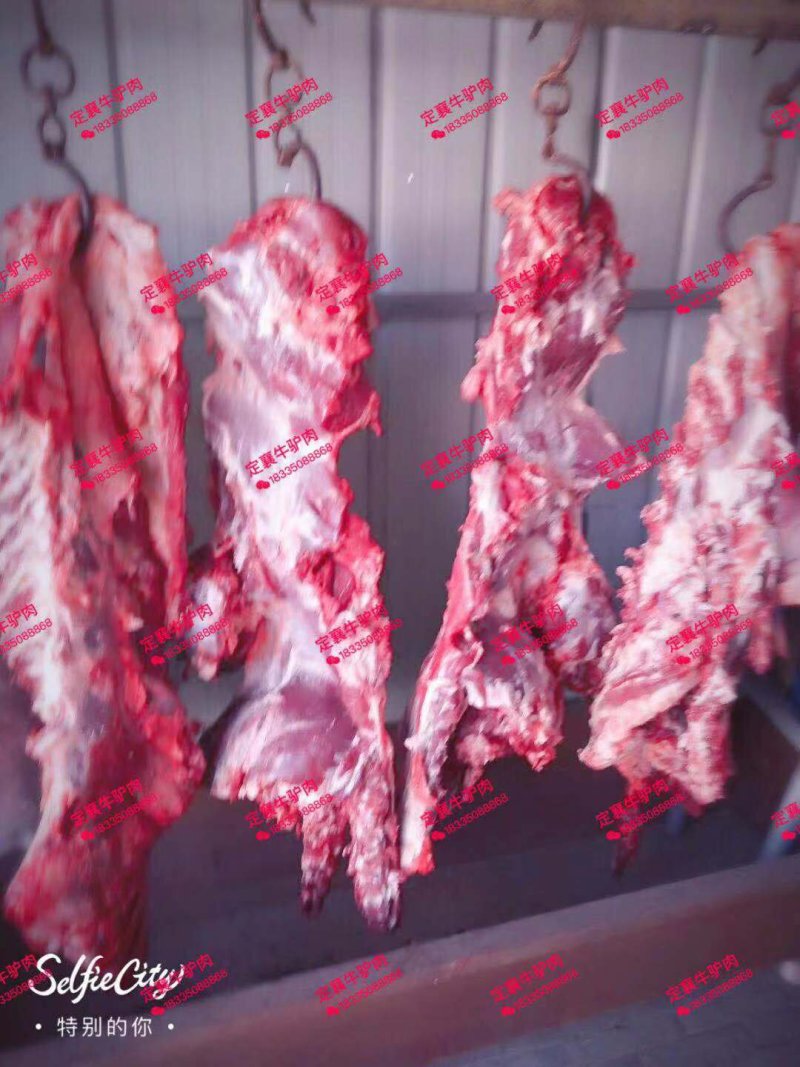 鲜牛肉，卤驴肉，卤牛肚，牛头肉