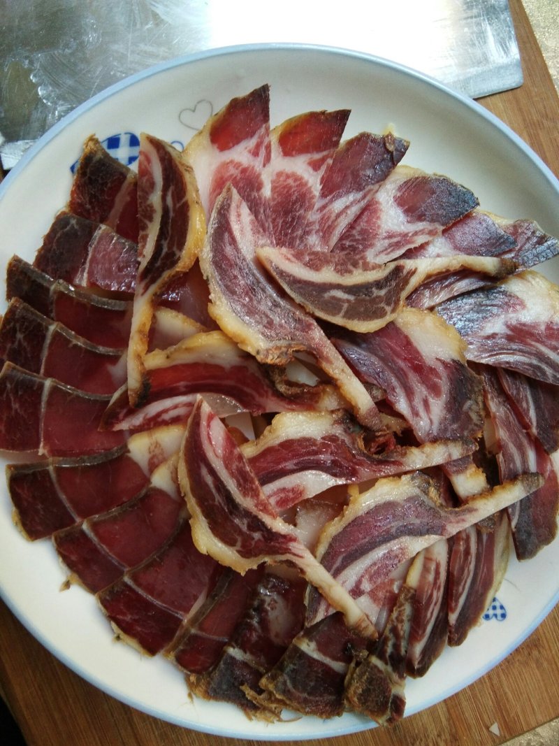 真正的农家老火腿，可以生吃的了
