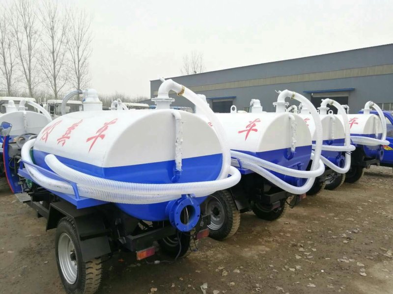 小型吸粪车三轮抽粪车农用养殖抽污车