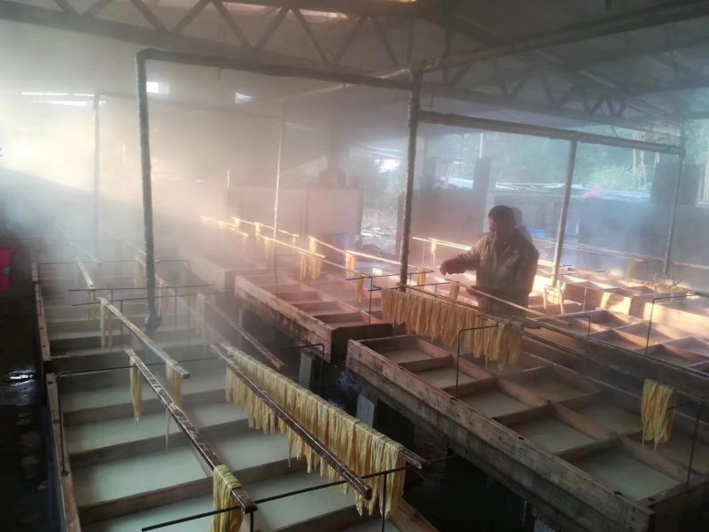 福建三明嵩溪农家手工豆腐皮