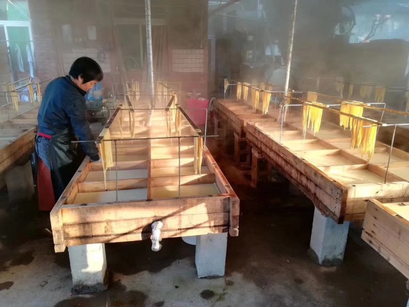 福建三明嵩溪农家手工豆腐皮