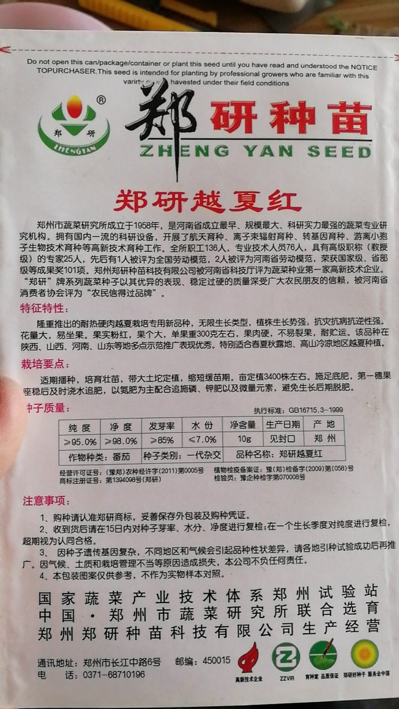 【TY】番茄种子高抗病毒病品质好口感佳好上市
