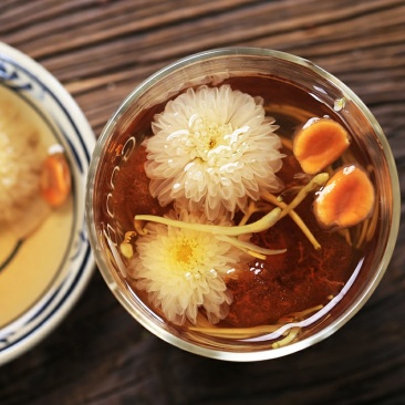 组合花茶润喉茶利咽养喉化痰护嗓清嗓嗓子痒嗓子疼胖大海