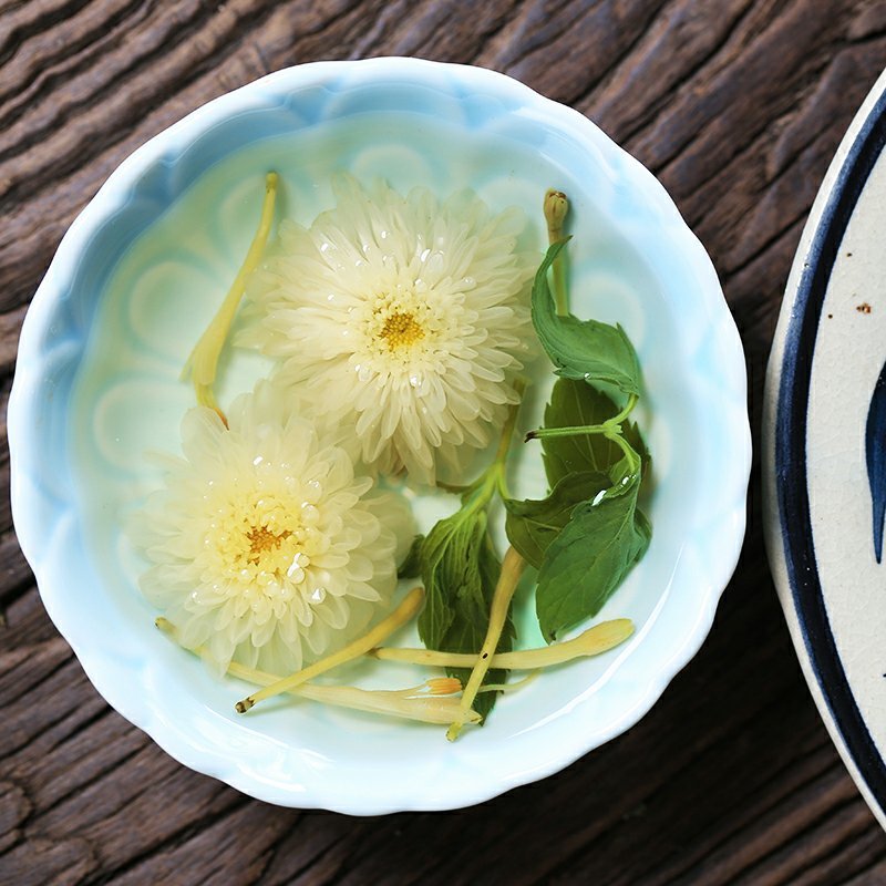 组合花茶清心去火茶降火茶去肝火旺盛下火茶菊花茶清火茶薄荷