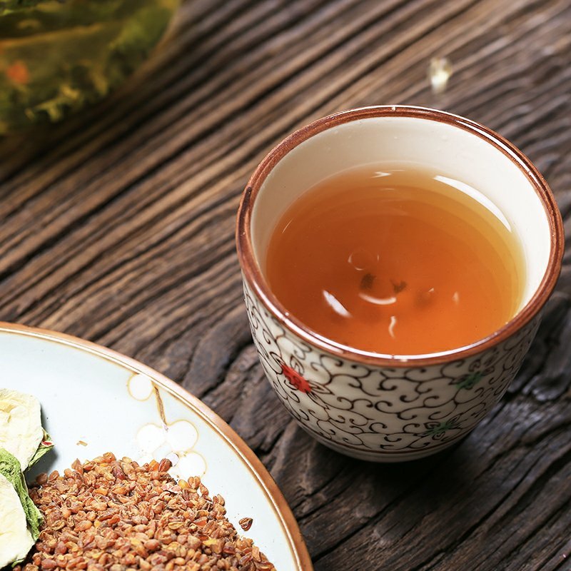 牛蒡苦瓜茶桑叶苦荞组合花茶老年人常备茶养生茶
