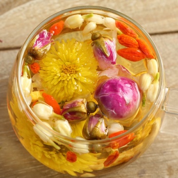组合花茶玫瑰菊花枸杞组合花茶包气血泡水喝的饮品男女美容