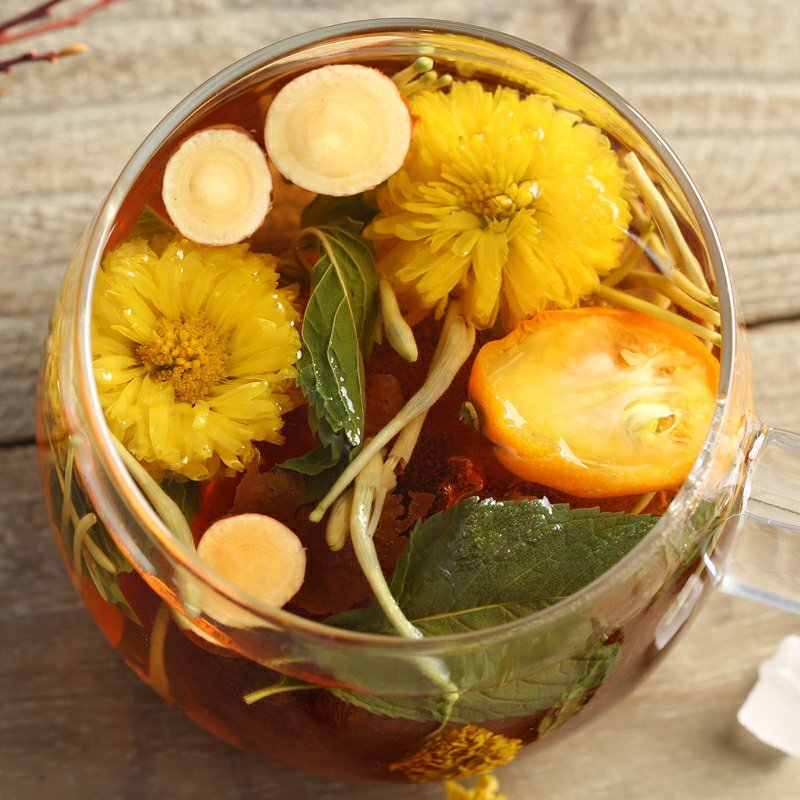 润喉利咽养喉教师润嗓保护嗓子疼胖大海菊花小袋装组合花茶养