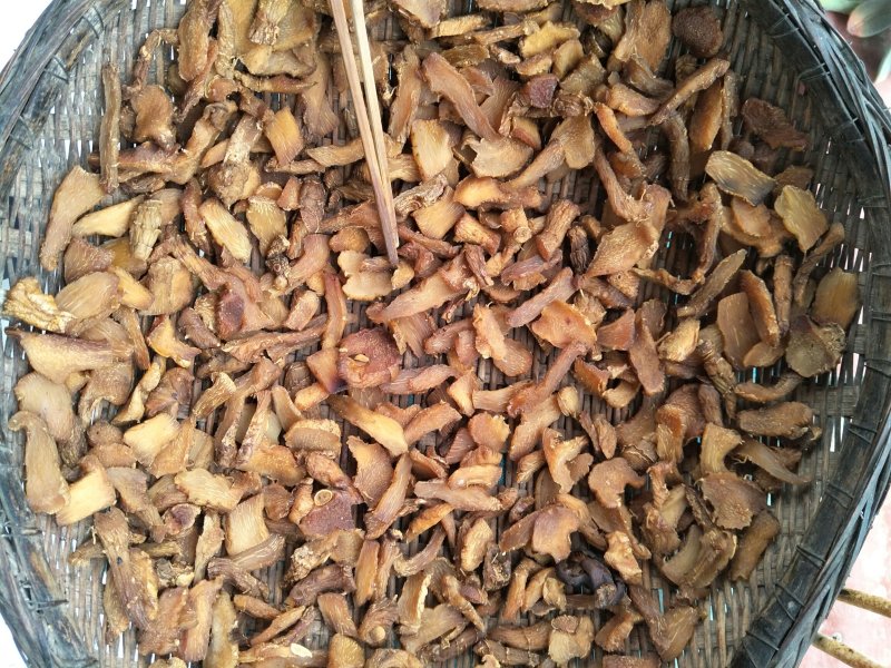 秦岭山区鸡头黄精、甜黄精、干黄精丶药食两用干黄精