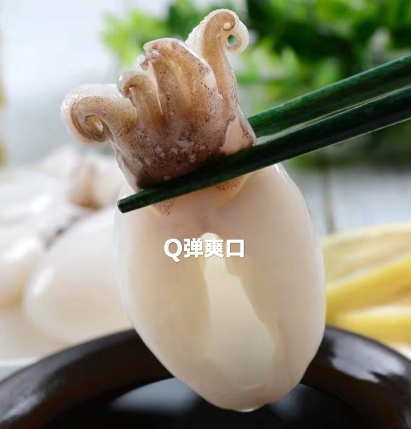 北部湾海捕小墨鱼仔2斤装包邮