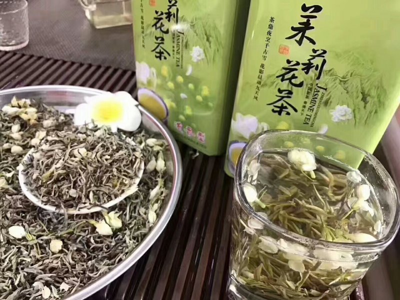 茉莉花茶特级茉莉小针王回甘高价比小白豪