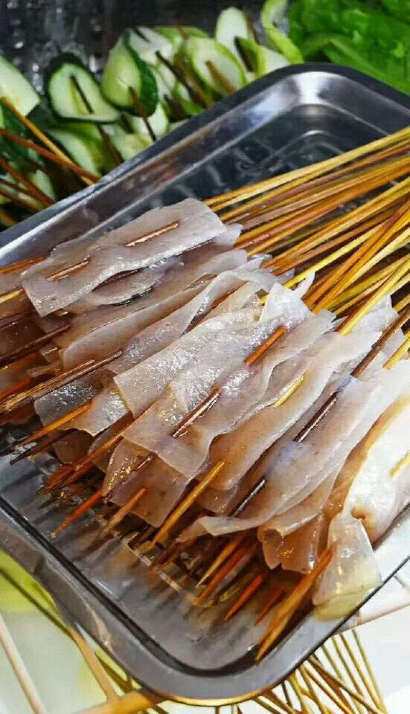 鬼肉魔芋四川九道梁素食火锅串串烧烤烧菜麻辣烫整箱