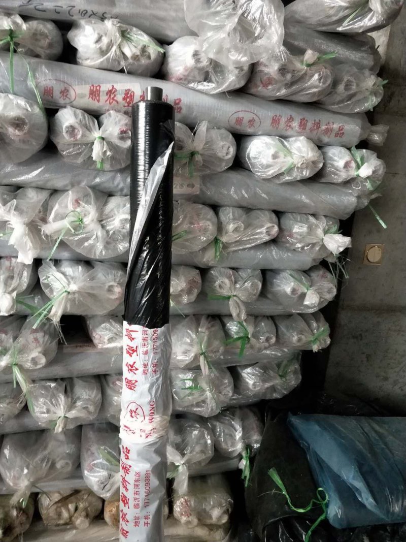 黑色地膜白色地膜银灰色地膜黑白相间色地膜厂家直销
