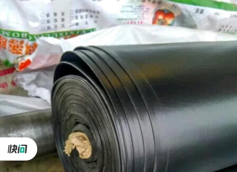 厂家直销大棚膜全新料黑色防水膜土工鱼塘防渗膜抗老化