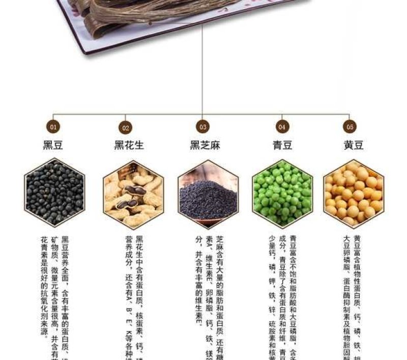 黄豆腐竹488克