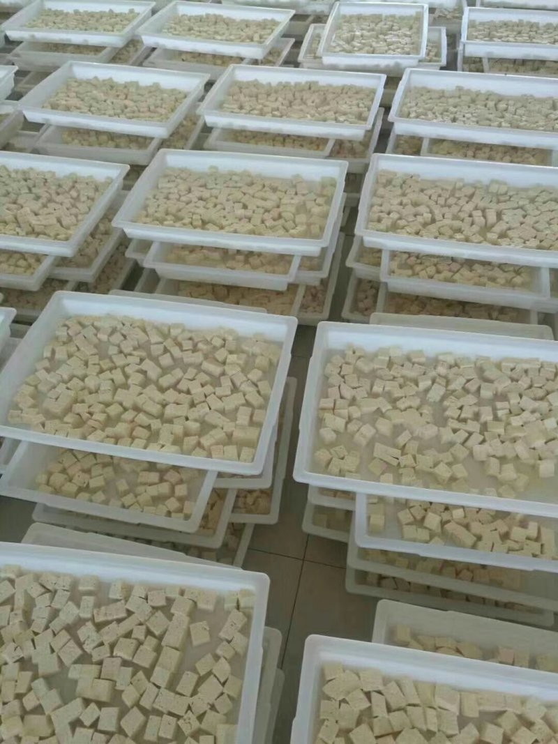 批发内蒙古大杨树镇天顺豆腐厂纯卤水手工冻豆腐干豆腐！