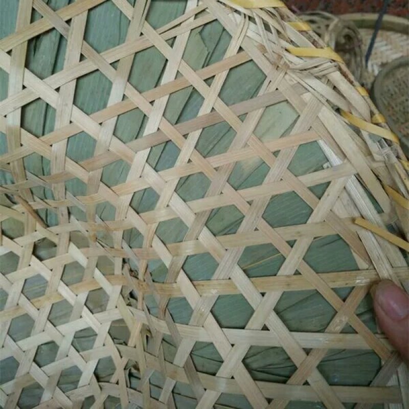 竹编帽子广东特色竹帽遮阳帽菜馆灯罩红军帽钓鱼帽