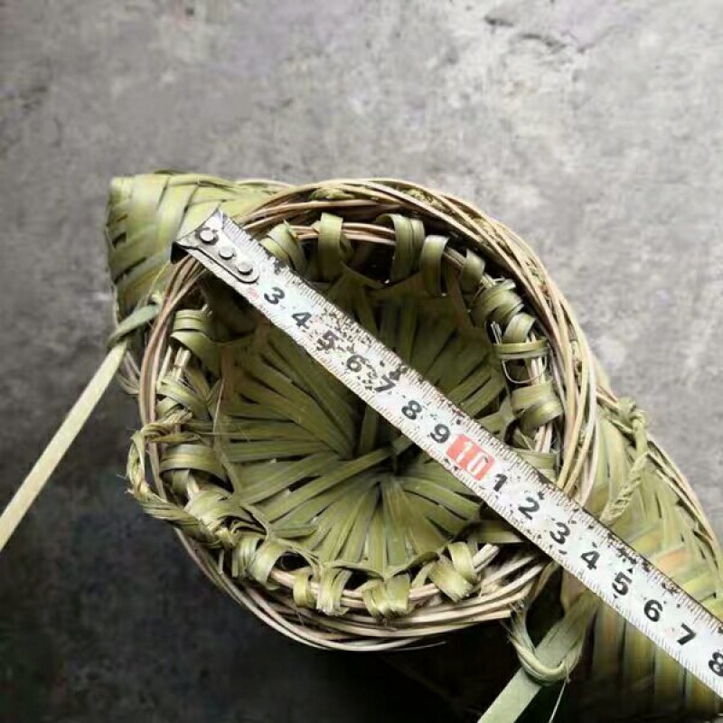 广东特色鱼篓传统手工竹编黄鳝青蛙螃蟹背篓舞台道具