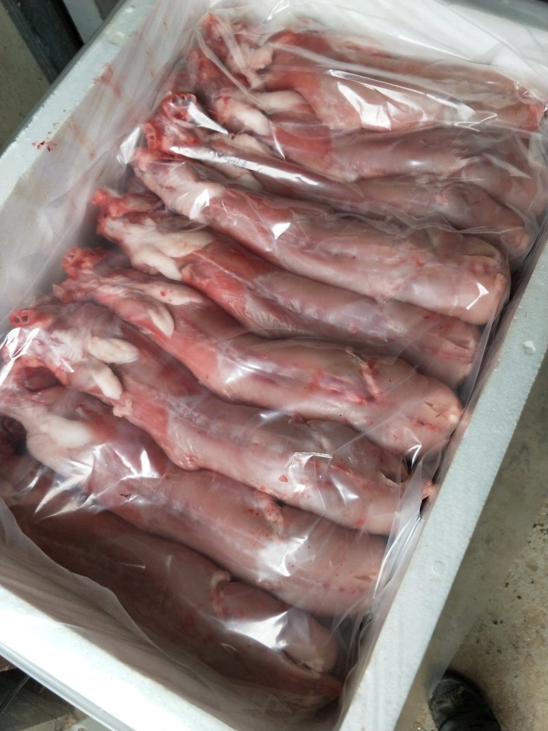 冷鲜兔肉整只白条2-4斤可选可快递发货