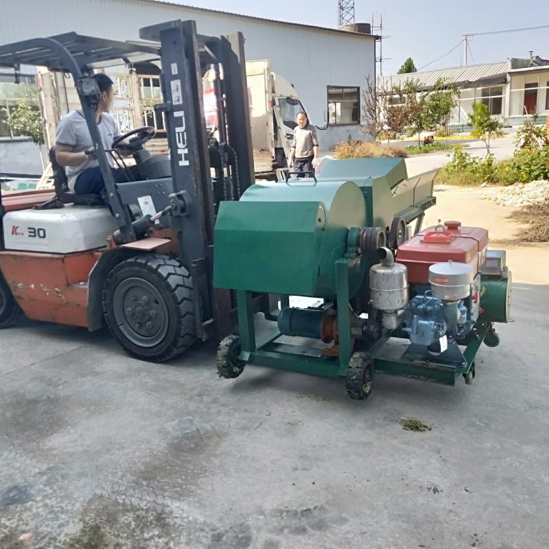 养殖场秸秆青储揉丝机水稻秸秆揉丝机新式
