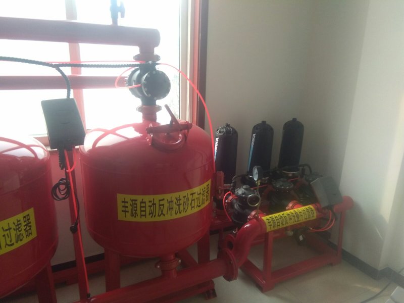 厂家直销滴灌喷灌全自动反冲洗砂石过滤器欢迎实地考察