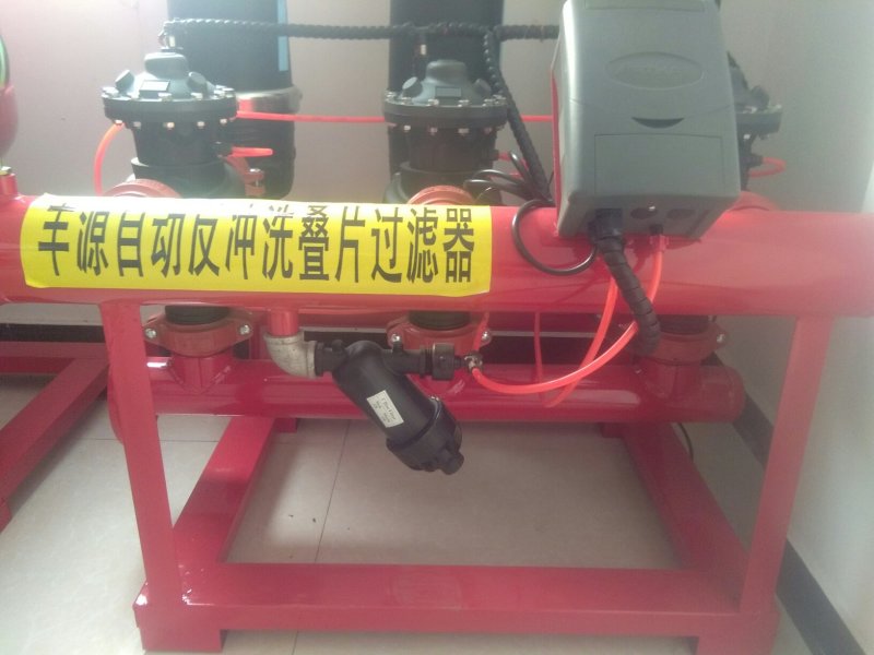 厂家直销滴灌喷灌全自动反冲洗砂石过滤器欢迎实地考察