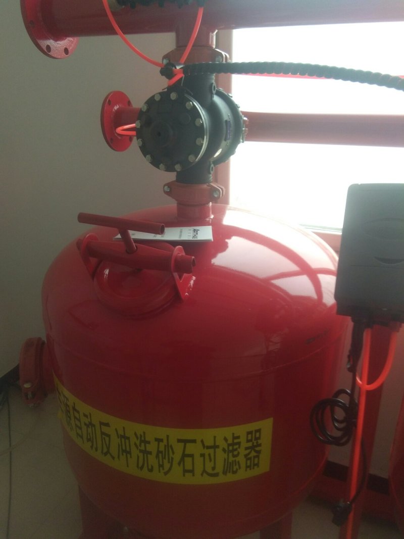 厂家直销滴灌喷灌全自动反冲洗砂石过滤器欢迎实地考察