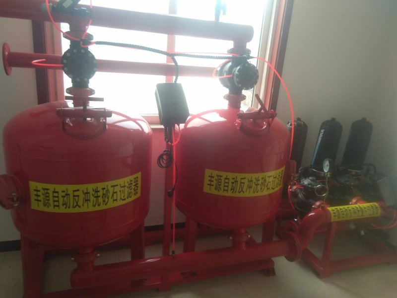 厂家直销滴灌喷灌全自动反冲洗砂石过滤器欢迎实地考察