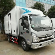 福田奥铃4.2米肉钩冷藏车