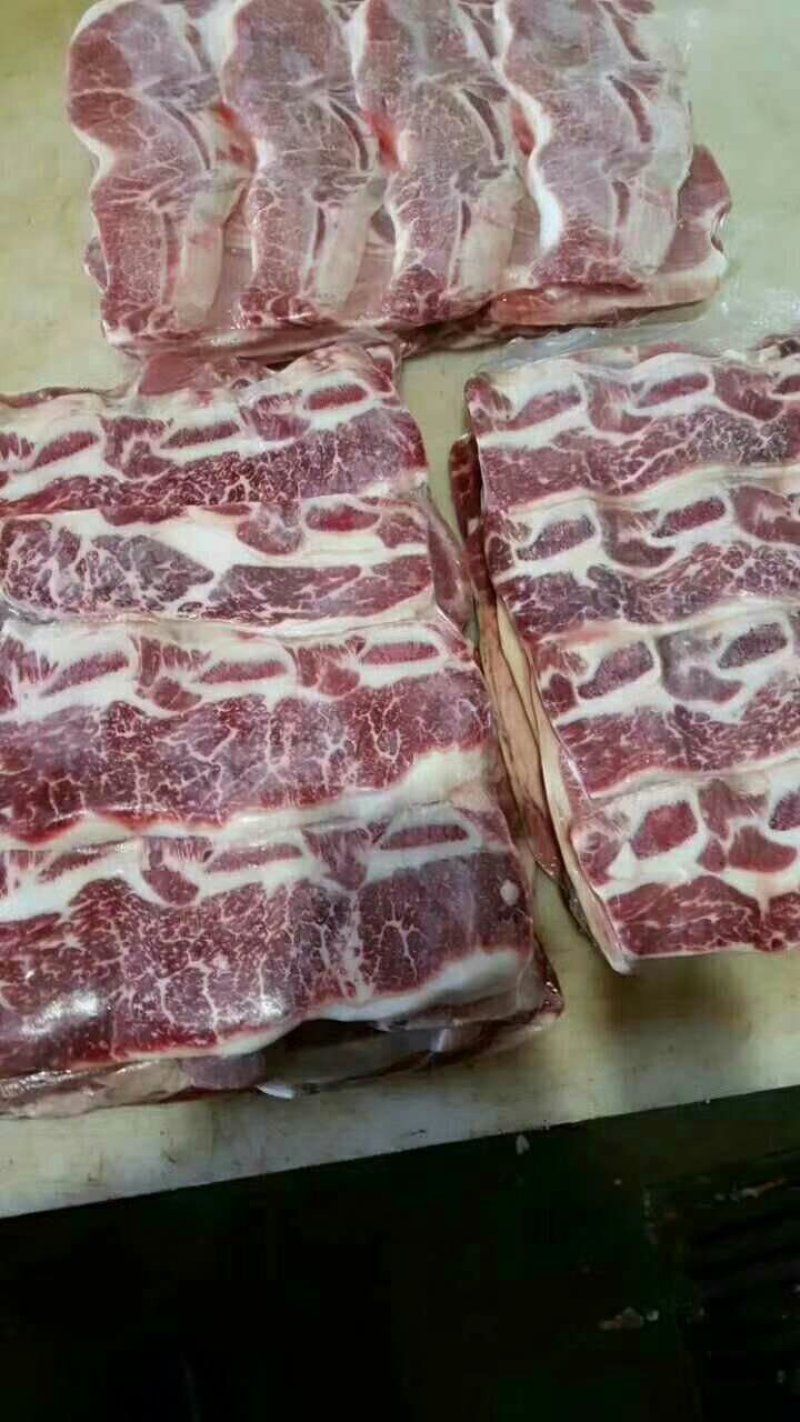 无碎料牛仔骨切片